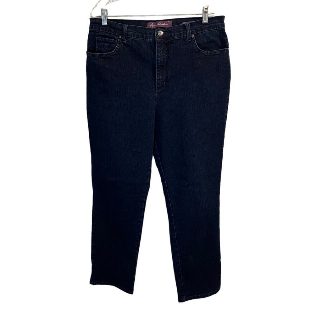 Gloria Vanderbilt Amanda Jeans, Dark Wash Denim Amanda women size 14